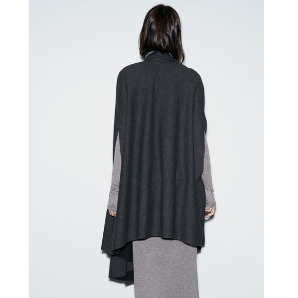 Zara wool blend cape - Picture 6 of 9